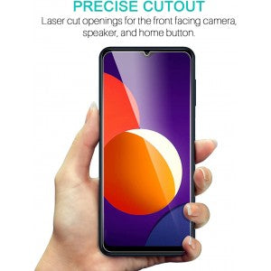 FMEX® Clear Tempered Glass Screen Protector for Samsung Galaxy A22 5G / A70 / A12 / A02S / A32 (5G) / Vivo Y21 / Y20 / Y22S / Oppo A16 / A18