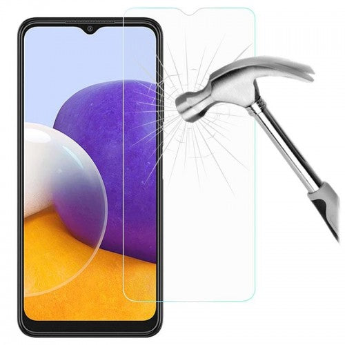 FMEX® Clear Tempered Glass Screen Protector for Samsung Galaxy A22 5G / A70 / A12 / A02S / A32 (5G) / Vivo Y21 / Y20 / Y22S / Oppo A16 / A18