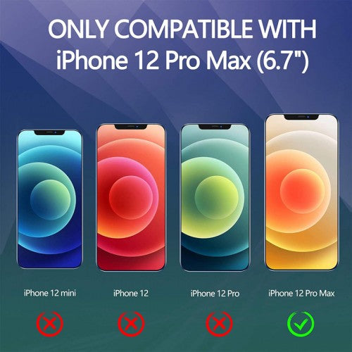 FMEX® Camera Tempered Glass Protector for Apple iPhone 12 Pro Max